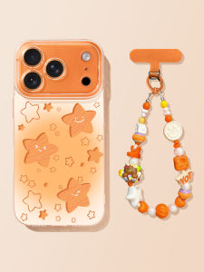 YOUSIDUN | Lattice Star Transparent Luxury With Lanyard iPhone 17 Pro Max Case