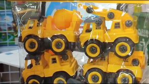 MAINAN DIY EDUKATIF ANAK TRUCK DIY MILITER TRUCK CONTRUCTION DIY PEMADAMA MAINAN MOBIL BINGKAR PASANG