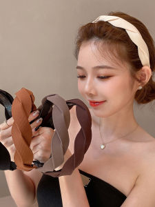 Korean Style High Hairline Headband Womens Popular 2025 New Outdoors Versatile Hair Accessories Fashionable Hair Ties
