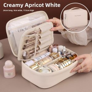 MIRUIDUO | Large Capacity Portable Luxury Travel Makeup Bag