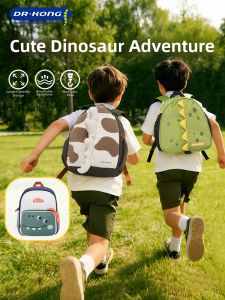 Dr Kong | Cute Dinosaur Design Lightweight Large Capacity Childrens School Bag