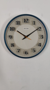 100% ORIGINAL RHYTHM Silent Silky Movement Analogue Wall Clock CMG626NR11 [Jam Dinding]