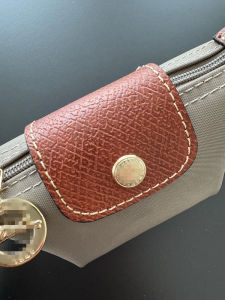 Mini flip-top dumpling bag nylon fashionable storage bag lightweight and compact coin purse niche pendant bag