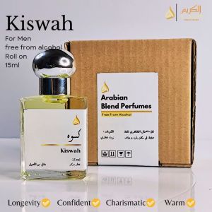 [15ml] Parfum Bakarat Dubai Kiswah Musky Rose Saudi Arabia Roll On Non Alkohol