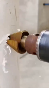 Step Drill Bit HSS Titanium Coated Straight or Spiral Hex Shank Wood Metal Cone Hole Opener Cutter Taper for Power Tool