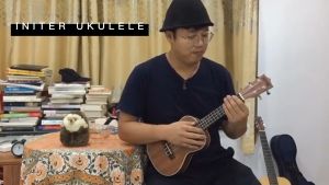 Local Shipment INITER IUC-100 Concert Ukulele Sapelewood High Quality