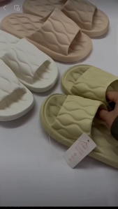 Dép quai ngang dép bánh mì dép đi trong nhà nam nữ siêu nhẹ êm chân