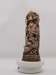 Odin Statue & Norse Gods Statues: Scandinavian Pantheon Ornaments & Resin Viking Mythology Figurines