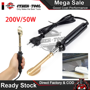 Máy hàn lưới nhựa 220V 50W đầu dẹp bầu dục chuyên dụng sửa chữa cản xe