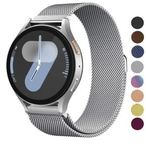 Milanese Loop Strap for Samsung Galaxy Watch 7 6 5 4 44mm 40mm Magnetic Metal Band 22mm 20mm Bracelet Galaxy Watch 4/6 Classic