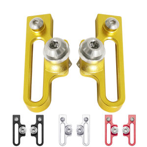2Pcs Bike C Clamp Brake Pad Aluminum Alloy Extension C Caliper Adapter Brake for Road Bike Brake Shoes Cycling Accessories