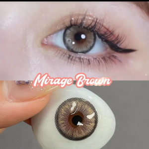 1คู่ลด฿10 2คู่ลด฿20✨【-100~-600】เลนส์บิ๊กอายน่ารัก รุ่นแฟชั่นขายดี รุ่นธรรมชาติขายดี Black/Grey/ Brown ค่าสายตาปกติ Contact Lens 14.5mm