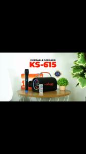 Speaker Bluetooth Full Bass / Salon Bluetooth Full Bass Advance Ks-615 "5 Inch" ( Bonus Mic Wireless ) | Speaker Bluetooth Karaoke Tanpa kabel | Speaker Advance Super Bass | Salon Bluetooth Karaoke | Tws Bluetooth ~ BRO - Lazada