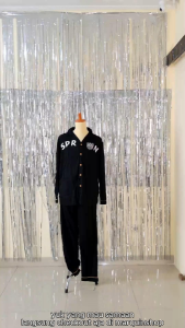 BAJU TIDUR PIYAMA PRIA PP KATUN TEBAL IMPORT BERKUALITAS MOTIF KRA KANCNG LIMA LENGAN PANJANG SETELAN CELANA PANJANG POLOS BIRU NAVY TERBARU SIZE L-XXXL FIT TO 85KG