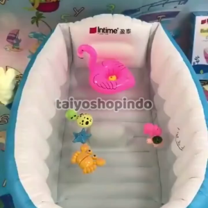 TAIYO Intime Inflatable Bathtub 98cm Bak Mandi Bayi Anak Bath Tub Swim Water Premium Quality Tebal