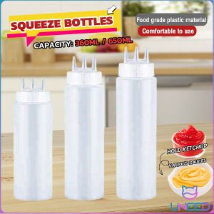 Need Seasoning bottle with graduated extrusion bottle Plastic seasoning bottle 3-hole jam bottle cap Seasoning extrusion bottle