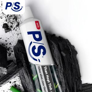 Bộ 3 Kem Đánh Răng P/S Than Hoạt Tính Trắng Răng Lành Tính - 100% Kiểm Chứng 230g/ hộp