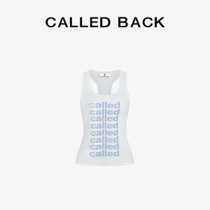 CALLED BACK | Letter Printed Sleeveless Shirt for Girls