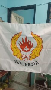 Bendera KONI PASI PSSI PBSI PBVSI PERBASI PERCASI Persatuan Atletik Olahraga Seluruh Indonesia