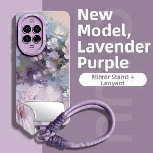 Liquid Silicone Full Case with Strap and Stand for Smartphone