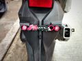 Motorcycle Plate Badge with JDM Bolts. 