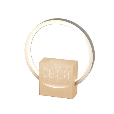 Sunrise Simulation Alarm Clock with White Noise Machine LED Desk Night Light Home Office Decor for Bedroom
