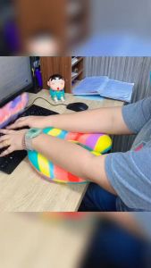 หมอนรองคอ หมอนรองคอตัวยู หมอน แก้ปวดคอ ใช้ใยสังเคราะห์เกรดA หมอนรองคอในรถยนต์ พกพาสะดวก สีน่ารัก คู่รัก LGBTQ #สมรส