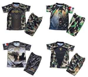 Setelan Baju Tentara Anak Laki-laki 2 Sampai 8 Tahun Motif Loreng Army Terbaru 2023