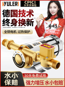 Solar Water Heating System Automatic Stainless Steel Pump for Home Use Quiet Water Pressure Booster Pump 220V RGB15-15