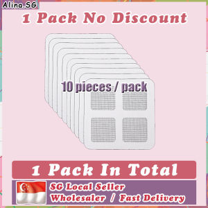 💎SG STOCK💎 10pcs/pack Floor drain sticker / Anti-blocking filter / Hair catcher Insect-proof mesh sewer cover / Floor drain filter 地漏贴