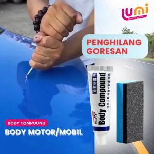 Penghilang Baret & Lecet Mobil Motor: Kompon Instant Sparkling Wax