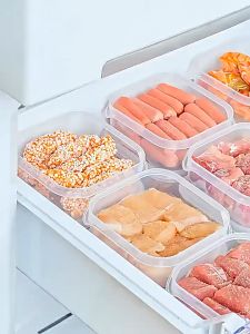 AM888 กล่องเก็บถนอมอาหาร บรรจุของได้เยอะ กล่องเก็บอาหาร เข้าไมโครเวฟได้