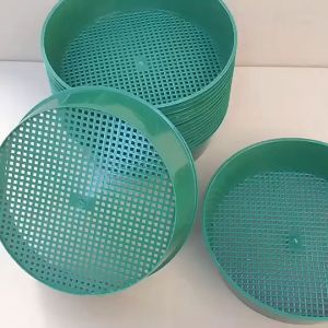 Garden Sieve Jaring Penutup Alas Lubang Pot Drainase For Composy Soil Stone Mesh Gardening Tool Screen Grading For Filtrate Cultivation Soil In Flower Pots