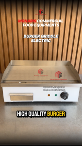 Heavy Duty Electric Griddle Burger Griddle Lifetime Service Warranty 16x22 inches