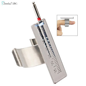 Dental Endo Block Endodontics Ruler Root Canal Files Holders Mini Measuring Block Dentistry Tools
