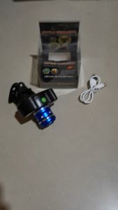 Lampu Sepeda 3 Mata Led Rechargeable