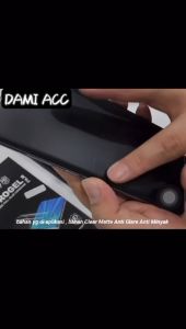 Protokol Penggunaan Protector Layar UV Gel & Hydrogel Antishocking untuk Smartphone Infinix & Realme