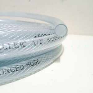 Selang Air 25 Meter 1/2 Inch Tebal 1 MM Benang Bening Murah