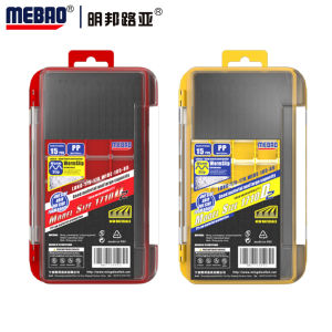 MB-F Series Double Side Open Lures Box Fishing Lure Tackle Box Fishing Hook Tool Box Lure Bait Boxes Storage Multi Compartments Fishing Accessories Case