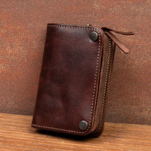 Mantime | Leather Wallet Keycard Holder