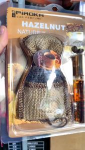 Bộ Túi Thơm Cafe Khử Mùi Trên Xe Hơi Ô Tô/ Kèm Chai Xịt Tinh Dầu Hương Cafe