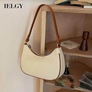 Ielgy Túi đeo vai của phụ nữ phiên bản Hàn Quốc chất lượng cao đa năng có thể điều chỉnh nách túi Túi công sở thời trang và dễ thương