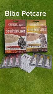 Nhỏ gáy SPREADLINE cho mèo trừ ve rận bọ chét mọi giai đoạn hiệu quả sau 24h (1 tuýt)