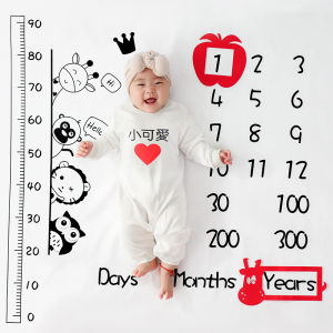 Bộ Trang Trí Chụp Ảnh Bao Gồm Vải Nền Cho Bé Trai Và Bé Gái 100 Ngày Sinh Nhật Một Tuổi Bao Gồm Đồ Trang Trí Chụp Ảnh