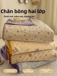 SHAYA | Chăn Mùa Hè Đôi Lớp Hình Thú Bông