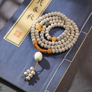 Authentic Hainan Star & Moon Bodhi 108-Bead Bracelet | Natural Prayer Beads | New Arrival | Blessing & Good Fortune Mala