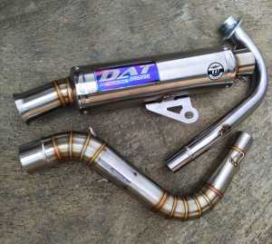 knalpot dat original type CH1 titan grade B inlet 38 45 50 ( free braket )