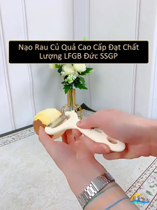 Nạo Rau Củ Quả Đa Năng SSGP Dao Bào Gọt Vỏ Mỏng Lưỡi Thép 420 Siêu Bén Có Đầu Lấy Mắt