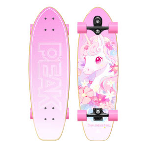 PEAK | Beginner Children Friendly Longboard Surf Skateboard