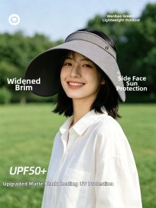 WANBAOLV | UV Protection Extended Brim Visor Hat